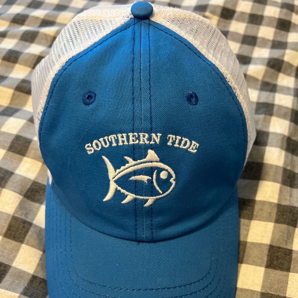 Blue and White Southern Tide Hat